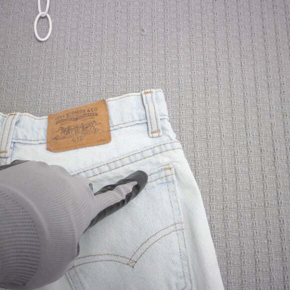 Light Wash 619 Orange Tab Vintage Levis Denim - Picture 11 of 16